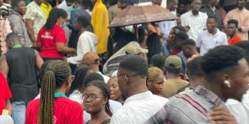 OVER 6,000 UNIVERSITY OF GHANA STUDENTS DEFIES HEAVY RAINS TO VOTE IN A TESCON ELECTIONS AMIDST NDCs SHOCK